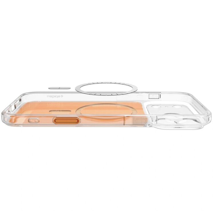 Захисний чохол Spigen Ultra Hybrid T MagFit для iPhone 18 Pro Max (ACS12133) - Glossy Orange: фото 5 з 14