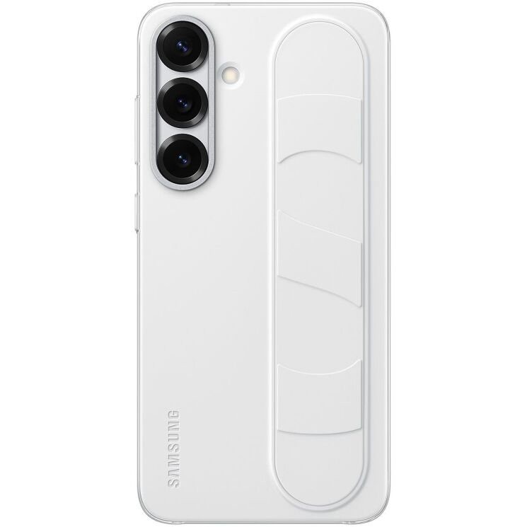 Захисний чохол Standing Grip для Samsung Galaxy S25 Plus (S936) EF-GS936CWEGWW - White: фото 1 з 5