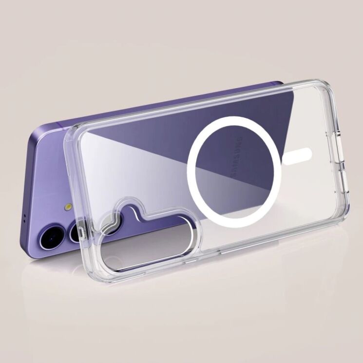Защитный чехол Tech-Protect FlexAir Hybrid MagSafe для Samsung Galaxy A36 (A366) - Clear: фото 3 из 5