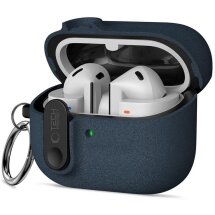 Защитный чехол Tech-Protect Slim Hook Case для Samsung Galaxy Buds 3 / Buds 3 Pro / Buds 3 FE - Fluffy Blue: фото 1 из 8