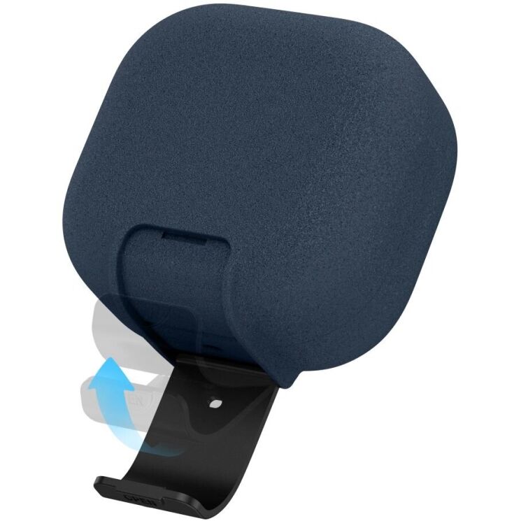 Защитный чехол Tech-Protect Slim Hook для Samsung Galaxy Buds 4 / Buds 4 Pro - Fluffy Blue: фото 6 из 10