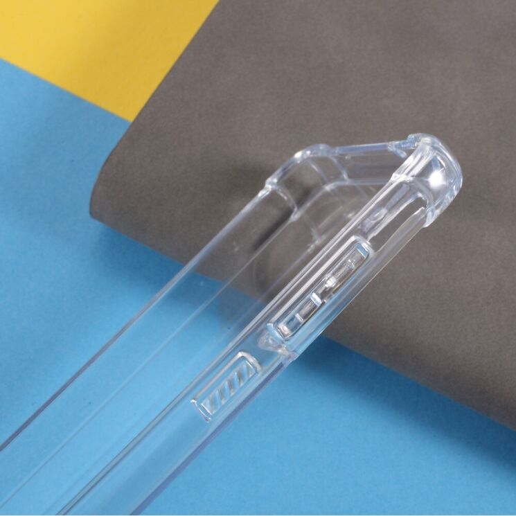 Защитный чехол UniCase AirBag для Samsung Galaxy S21 FE (G990) - Transparent: фото 6 из 6