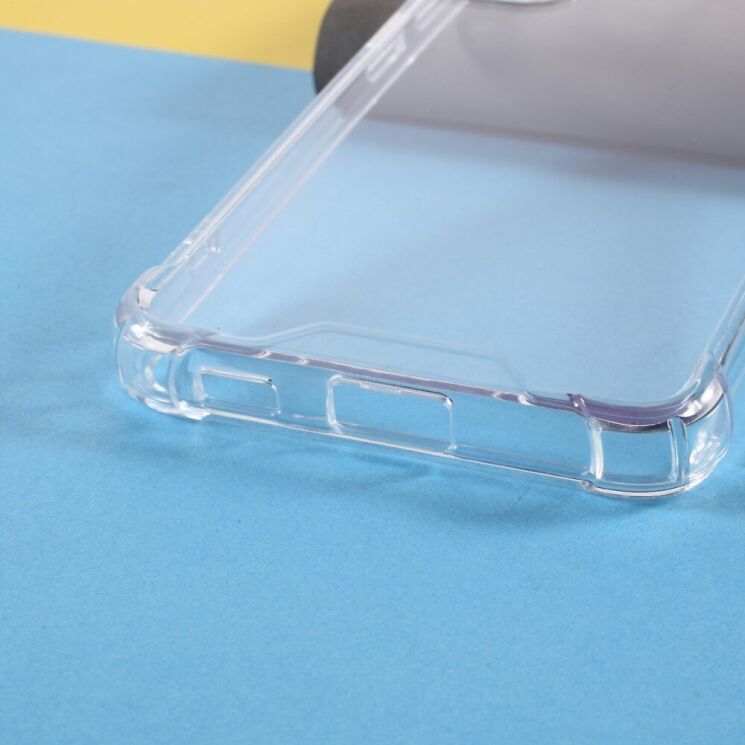 Защитный чехол UniCase AirBag для Samsung Galaxy S21 FE (G990) - Transparent: фото 4 из 6