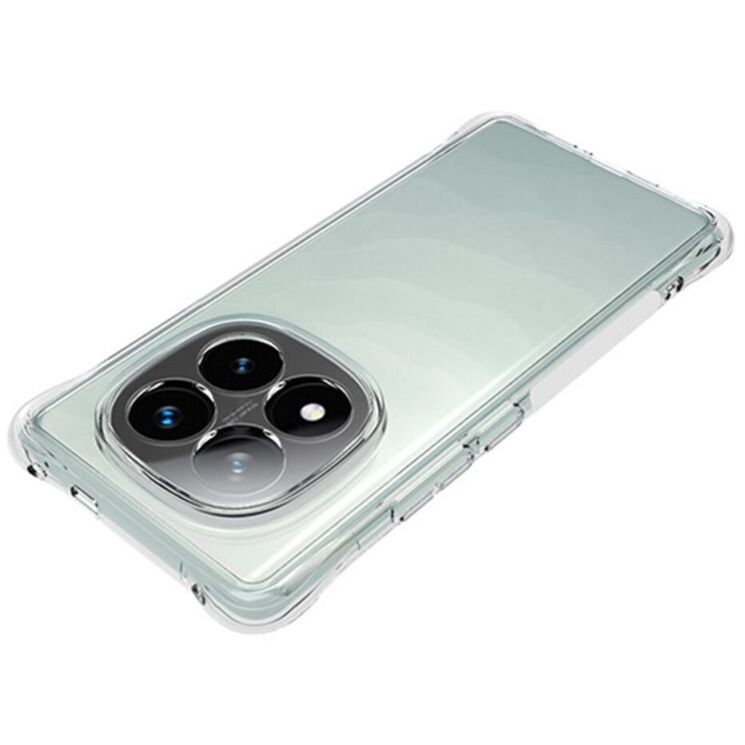 Защитный чехол UniCase AirBag для Xiaomi Redmi Note 14 Pro Plus - Transparent: фото 3 из 5