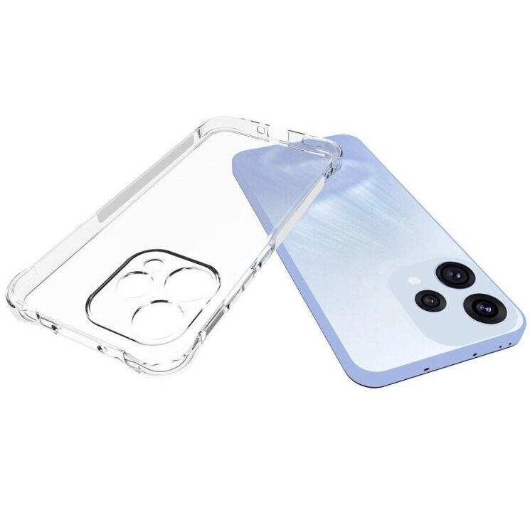 Захисний чохол UniCase AirBag Flow для OPPO Reno 15 - Transparent: фото 4 з 5