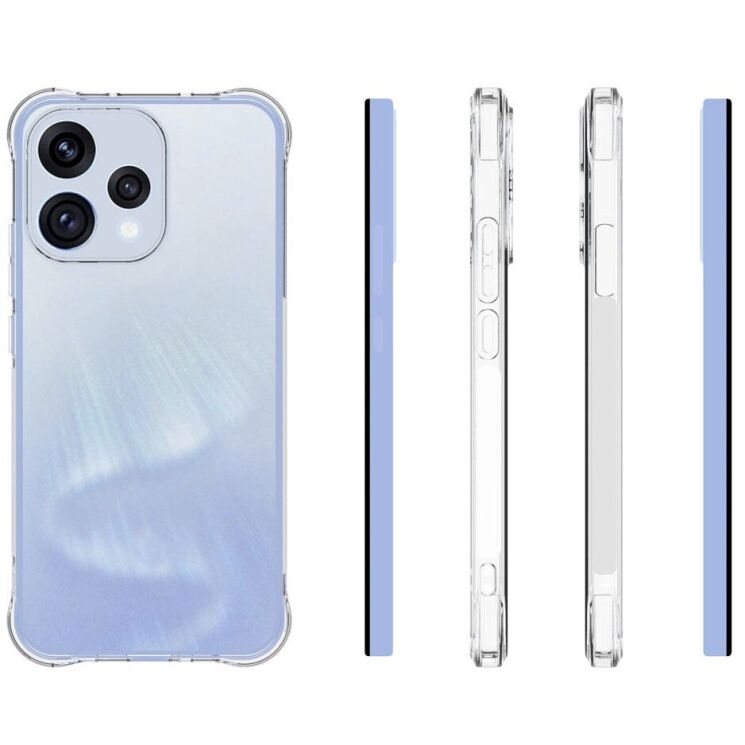 Захисний чохол UniCase AirBag Flow для OPPO Reno 15 - Transparent: фото 5 з 5