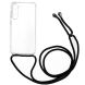 Защитный чехол UniCase AirBag with Strap для Samsung Galaxy S23 - Transparent (318018T). Фото 1 из 6
