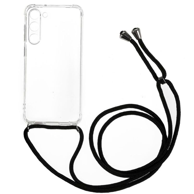 Защитный чехол UniCase AirBag with Strap для Samsung Galaxy S23 - Transparent: фото 1 из 6