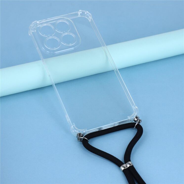 Защитный чехол UniCase AirBag with Strap для Xiaomi 15T - Transparent (391041T) Защитный чехол UniCase AirBag with Strap для Xiaomi 15T - Transparent: фото 2 из 4