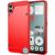 Защитный чехол UniCase Carbon для Nothing CMF Phone 1 - Red: фото 1 из 9