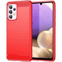 Защитный чехол UniCase Carbon для Samsung Galaxy A33 (A336) - Red: фото 1 из 8
