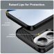 Захисний чохол UniCase Carbon для Xiaomi Poco F7 - Black (381124B). Фото 6 з 8