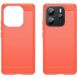 Защитный чехол UniCase Carbon для Xiaomi Redmi Note 14 4G - Red (373424R). Фото 2 из 8