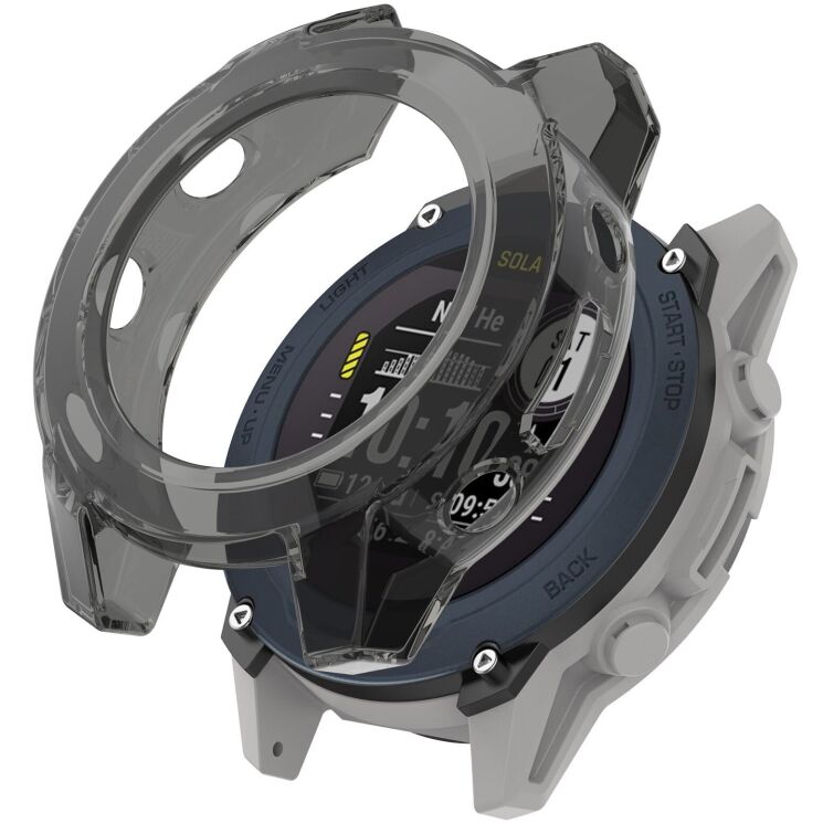 Захисний чохол UniCase Clear Cover для Garmin Descent G1 / G2 - Transparent Black (400701H) Захисний чохол UniCase Clear Cover для Garmin Descent G1 / G2 - Transparent Black: фото 1 з 7