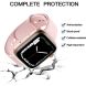 Захисний чохол UniCase Air Cover для Apple Watch 45 mm (7 / 8 / 9 Series) - Transparent (304700T). Фото 3 з 8