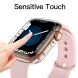 Захисний чохол UniCase Air Cover для Apple Watch 45 mm (7 / 8 / 9 Series) - Transparent (304700T). Фото 2 з 8