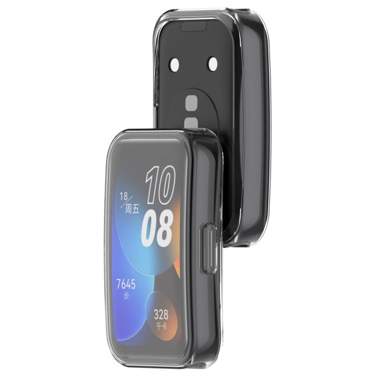Захисний чохол UniCase Crystal Cover для Huawei Band 8 / 9 - Transparent White: фото 7 з 8
