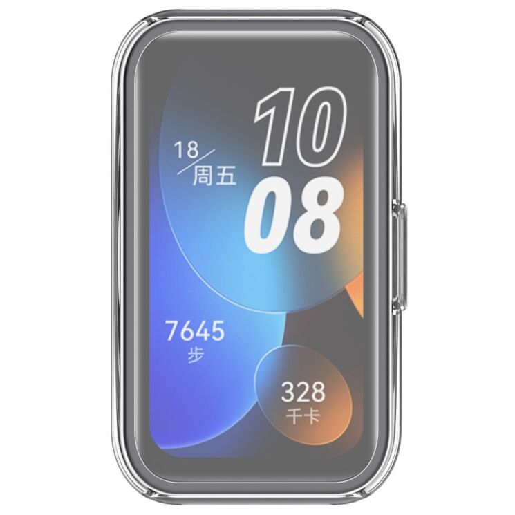 Захисний чохол UniCase Crystal Cover для Huawei Band 8 / 9 - Transparent White: фото 5 з 8