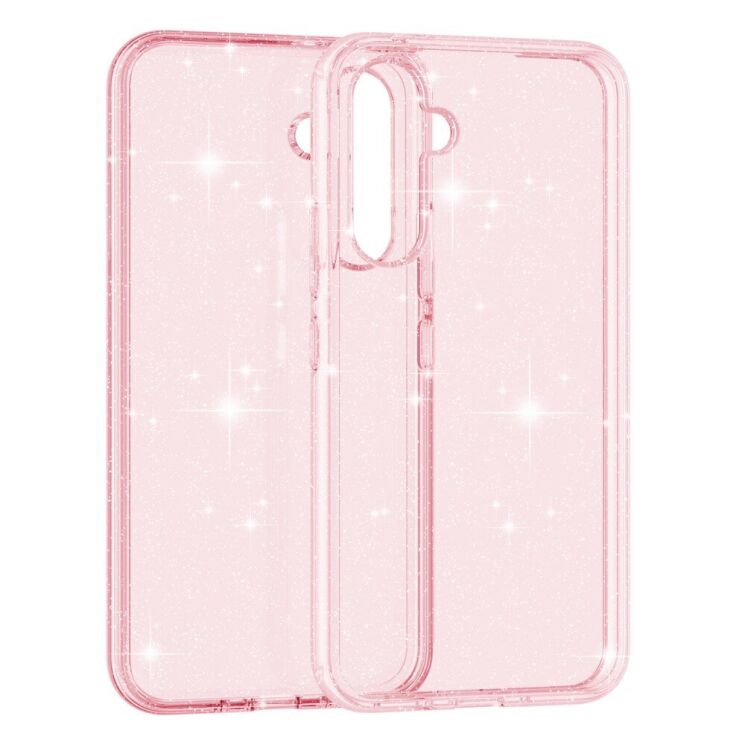 Защитный чехол UniCase Glitter Shell для Samsung Galaxy A54 (A546) - Pink: фото 6 из 9