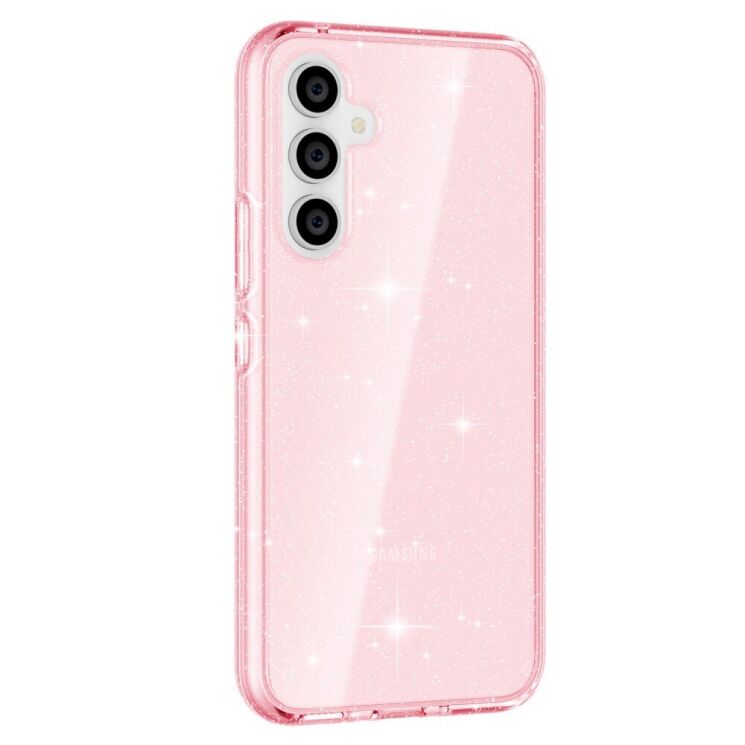 Защитный чехол UniCase Glitter Shell для Samsung Galaxy A54 (A546) - Pink: фото 3 из 9