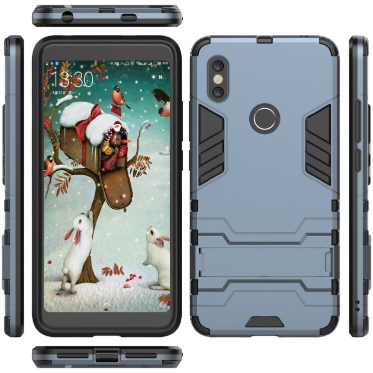 Защитный чехол UniCase Hybrid для Xiaomi Redmi S2 - Dark Blue: фото 4 из 5