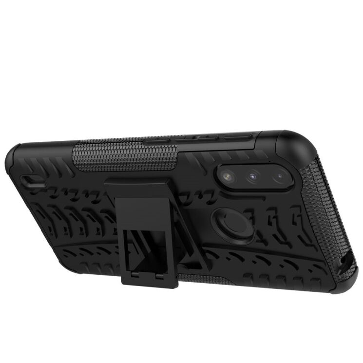 Защитный чехол UniCase Hybrid X для Motorola Moto E7 Power / Moto E7i - Black: фото 6 из 12