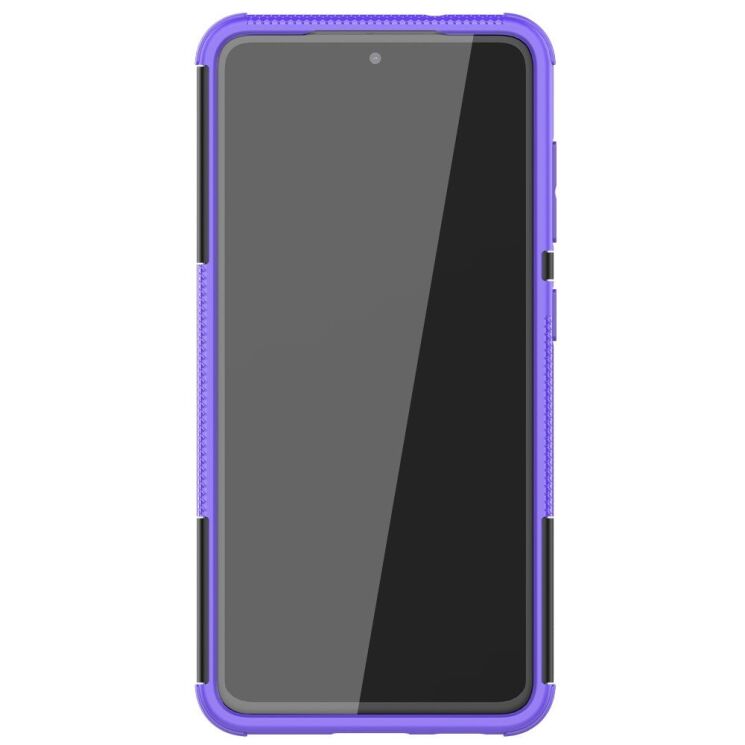 Защитный чехол UniCase Hybrid X для Samsung Galaxy S21 FE (G990) - Purple: фото 8 из 16