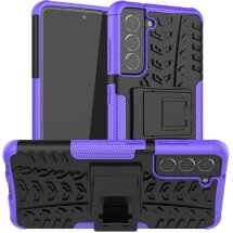 Защитный чехол UniCase Hybrid X для Samsung Galaxy S21 FE (G990) - Purple: фото 1 из 16