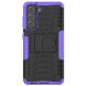 Защитный чехол UniCase Hybrid X для Samsung Galaxy S21 FE (G990) - Purple (230630V). Фото 7 из 16