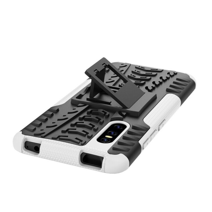 Противоударный чехол UniCase Hybrid X для VIVO V15 Pro - White: фото 6 из 15