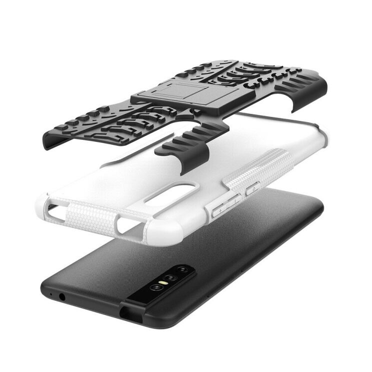 Противоударный чехол UniCase Hybrid X для VIVO V15 Pro - White: фото 5 из 15