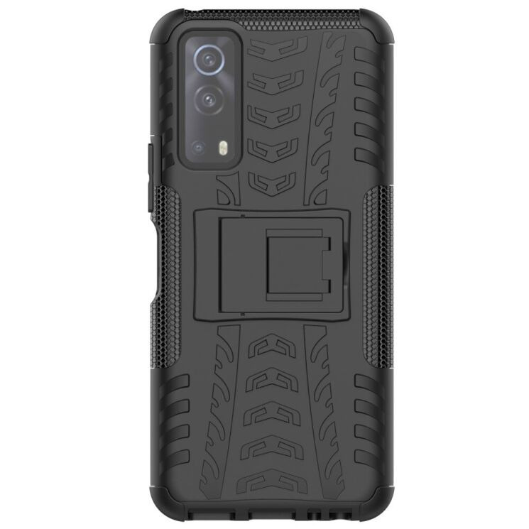 Противоударный чехол UniCase Hybrid X для VIVO Y72 - Black: фото 3 из 11