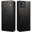 Захисний чохол UniCase Leather Wallet для Motorola Moto G86 - Black (383338B)