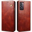 Захисний чохол UniCase Leather Wallet для OPPO Reno 12 - Brown (356816Z)