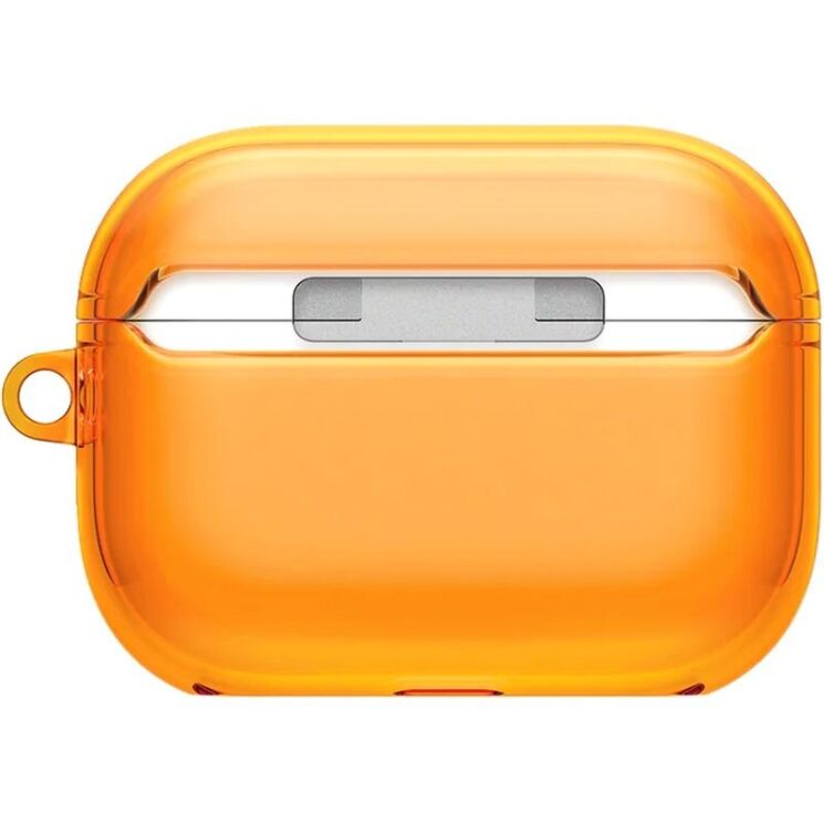 Защитный чехол UNIQ Glase для AirPods Pro 3 - Orange: фото 4 из 5