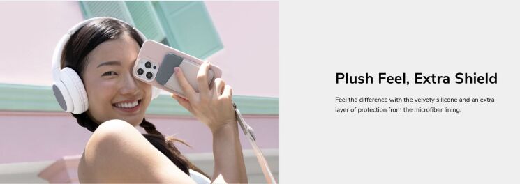 Защитный чехол UNIQ Lino для Apple iPhone 16e - Pink: фото 4 из 6