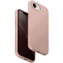 Защитный чехол UNIQ Lino для Apple iPhone 16e - Pink: фото 1 из 6