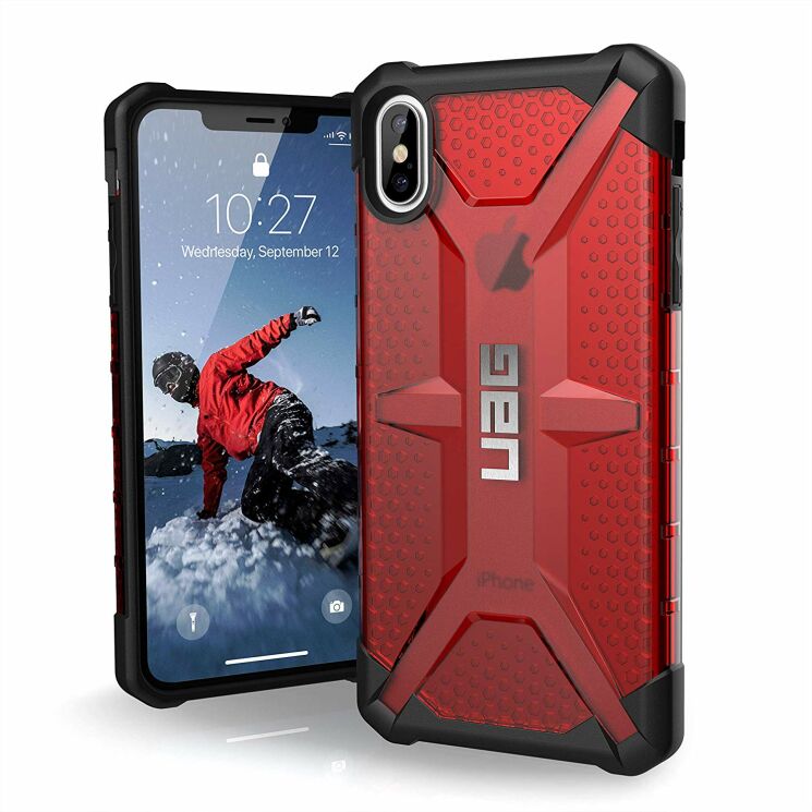 Защитный чехол URBAN ARMOR GEAR Plasma для iPhone XS Max - Magma: фото 1 из 8