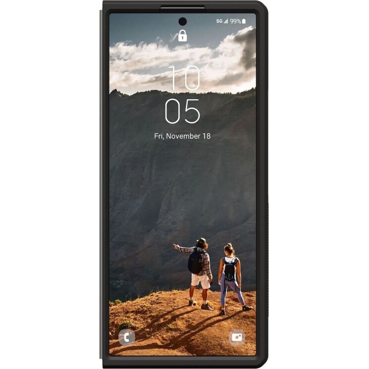 Защитный чехол URBAN ARMOR GEAR (UAG) Mouve для Samsung Galaxy Fold 7 (214505113131) - Ash: фото 4 из 13