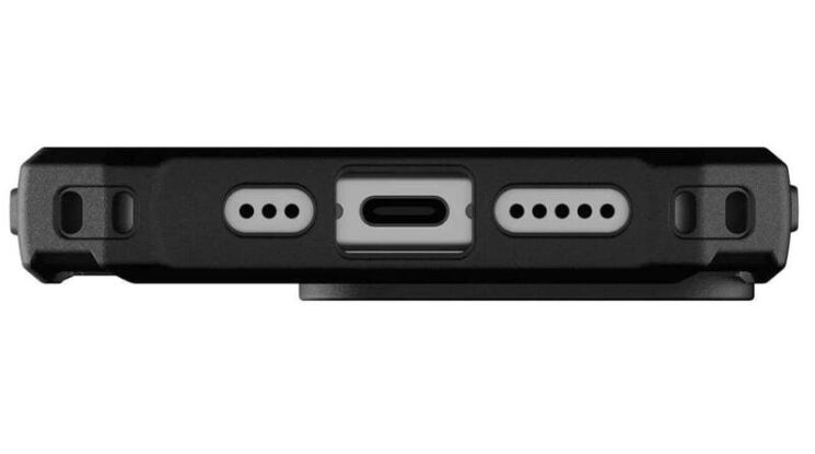 Захисний чохол URBAN ARMOR GEAR (UAG) Pathfinder MagSafe для iPhone 15 Pro Max (114301114344) - Ice Black: фото 4 з 5