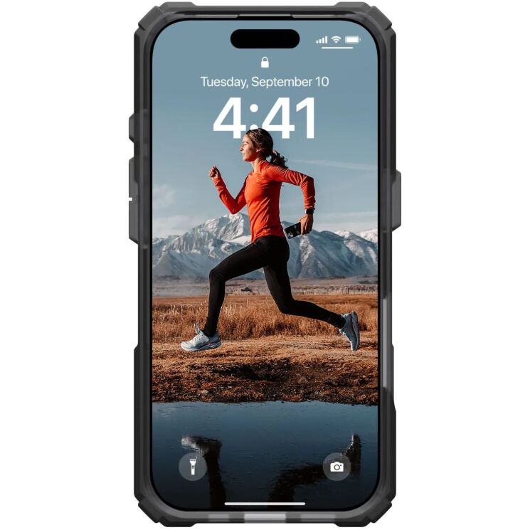 Захисний чохол URBAN ARMOR GEAR (UAG) Plasma XTE Pro для Apple iPhone 16 Pro - Ash / Titanium: фото 2 з 13