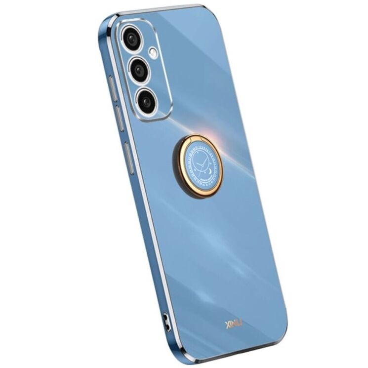 Защитный чехол XINLI Porcelain Ring для Samsung Galaxy A56 (A566) - Blue: фото 1 из 6