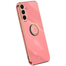 Защитный чехол XINLI Porcelain Ring для Samsung Galaxy A57 (A576) - Red: фото 1 из 5