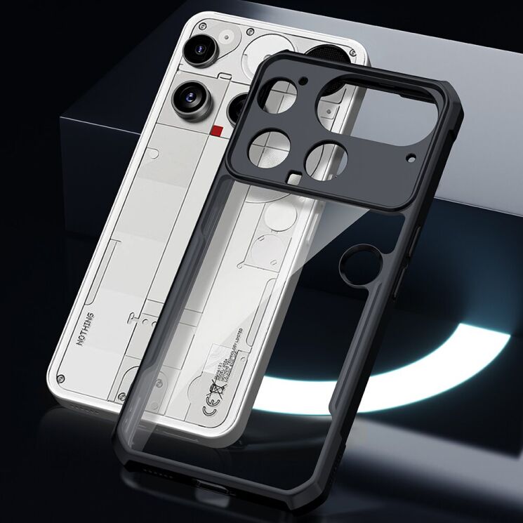 Защитный чехол XUNDD Rugged Case для Nothing Phone (3) - Black: фото 6 из 8