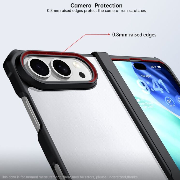 Захисний чохол XUNDD Rugged Case (FF) для iPhone Duo - Black: фото 5 з 8