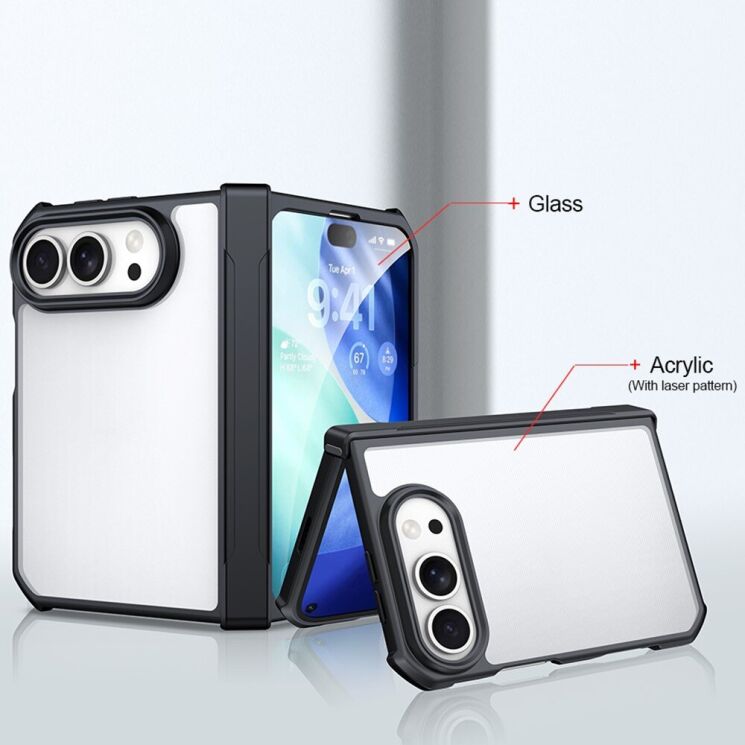 Захисний чохол XUNDD Rugged Case (FF) для iPhone Duo - Black: фото 3 з 8