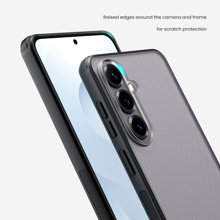 Захисний (PC+TPU) чохол NILLKIN Frosted Shield Pro для Samsung Galaxy S26 Plus - Black: фото 12 з 15