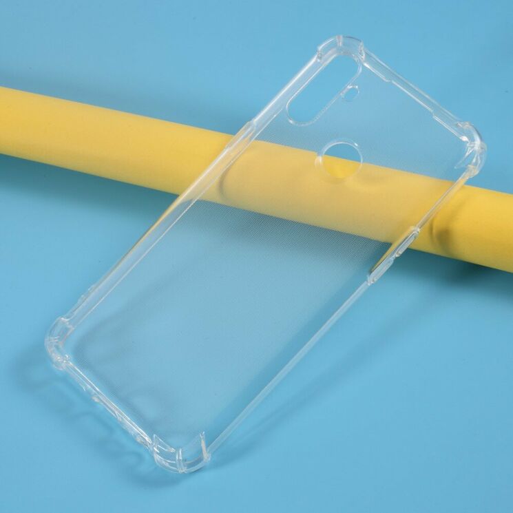 Чохол з посиленими кутами UniCase AirBag для Realme C3 - Transparent: фото 2 з 6