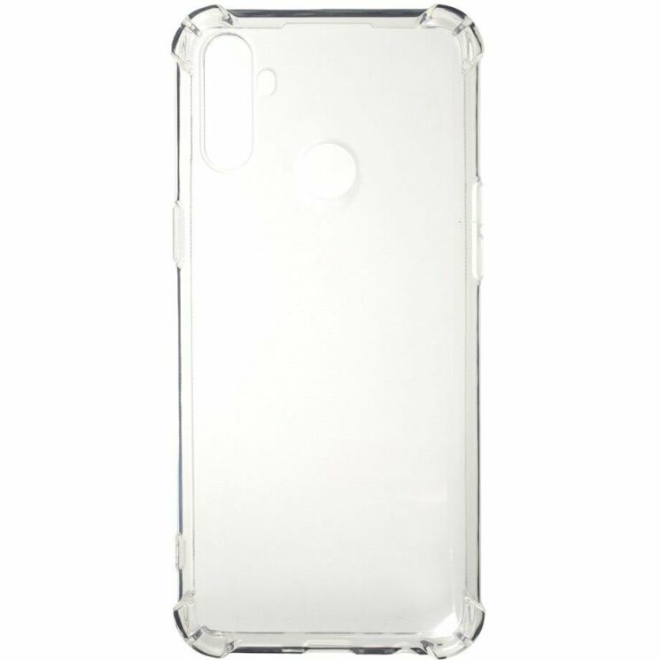 Чохол з посиленими кутами UniCase AirBag для Realme C3 - Transparent: фото 1 з 6