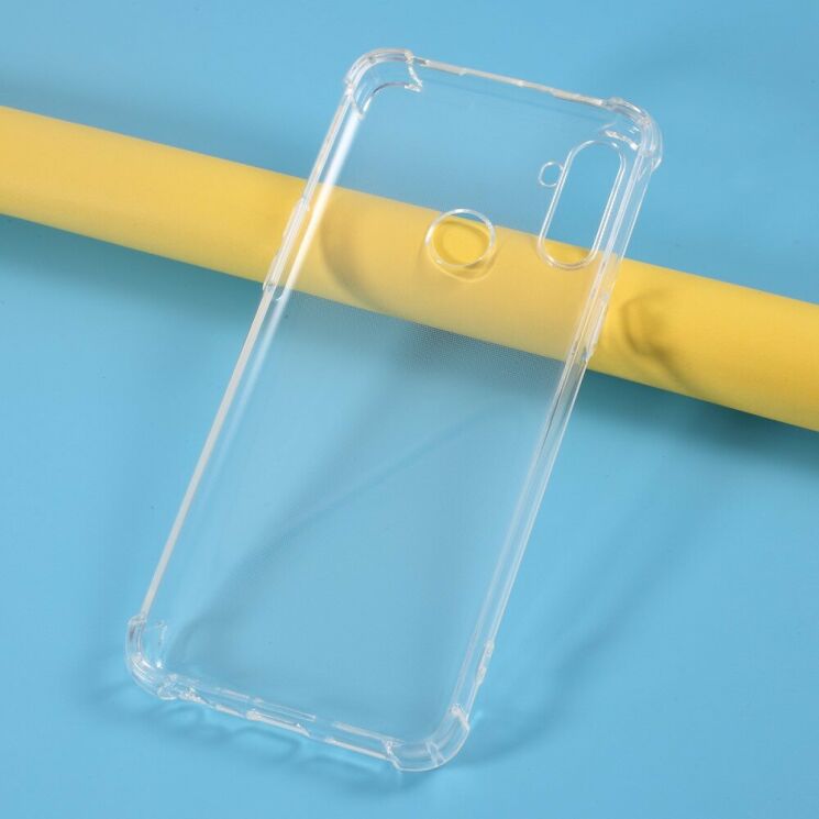 Чохол з посиленими кутами UniCase AirBag для Realme C3 - Transparent: фото 6 з 6